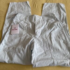 Sun deh by Aritzia light blue cargo pants size 6